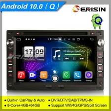 Android 12 For VW Skoda Passat Peugeot Golf MK4 Seat DAB+CarPlay Navigatore 8709