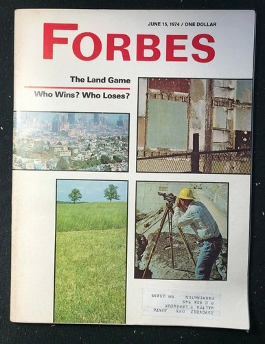 Forbes magazine june 1974 - magazine,