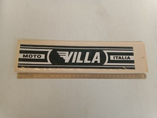 Adesivi stickers coppia moto Villa motocross cross vintage 1+