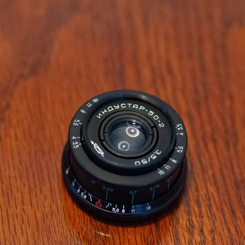 Industar 50mm 5 lens - 50mm,