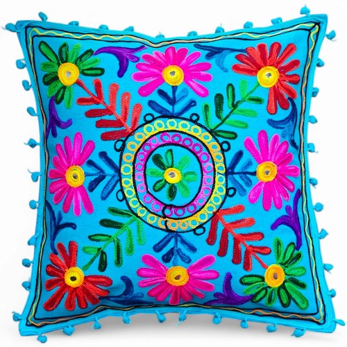 Copricuscino ricamato boho - ricamato,