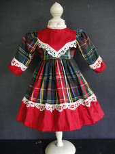 Vestito seta scozzese per - vestito,