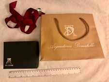 Porta chiavette USB in argento inclusa chiavetta di circa 4GB