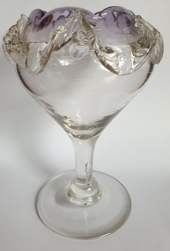 Handcrafted blown clear - blown, &
