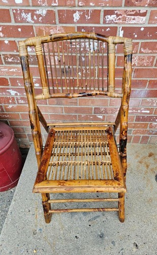 Sedia pieghevole vintage tigre