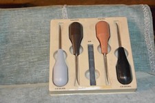 Odontoiatria Set di leve dritte con manico rinforzato per avulsioni dentarie