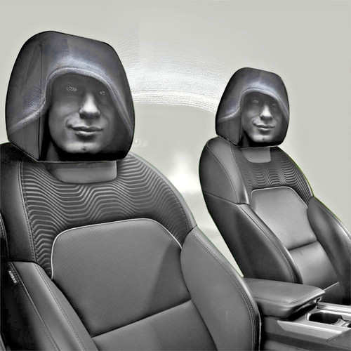 Copripoggiatesta auto - 2,