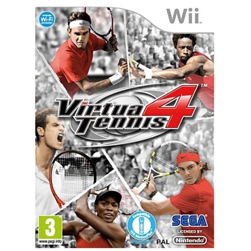 Nintendo wii virtua tennis 4 - tennis,