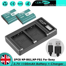 2x NP-BG1 NP-FG1 batteria +