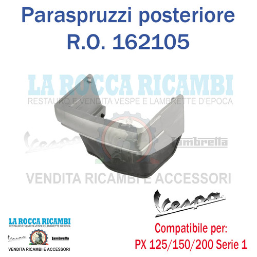 Paraschizzi posteriore vespa - posteriore,