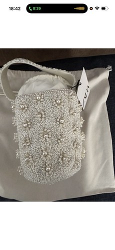 Borsa mano zara con - borsa, perline