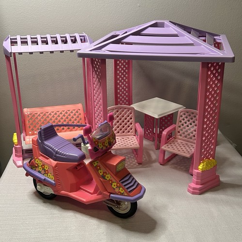 Playset barbie patio vintage - barbie,