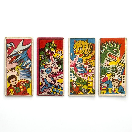Lotto carte kaiju - carte,