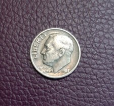1967 roosevelt one dime - roosevelt,