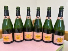 Champagne Veuve Clicquot Rosè 75cl - 6 Bottiglie Vuote 