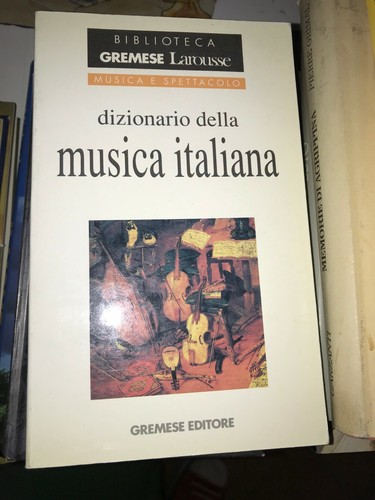 Dizionario della musica - dizionario,