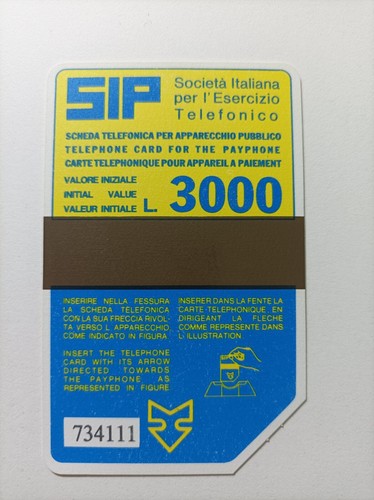 Scheda telefonica secondo - scheda,