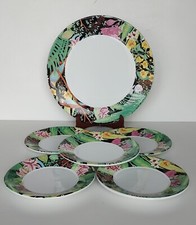 Set 6 piatti piani ceramica