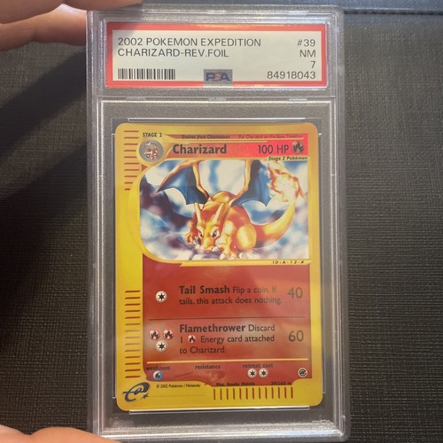 Charizard reverse foil eng - charizard, foil,