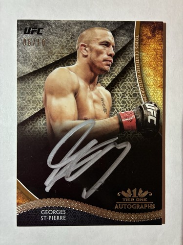 Georges pierre 2018 topps - georges, st-pierre
