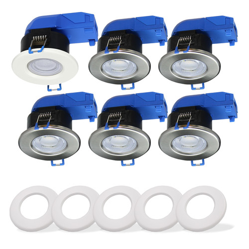 Downlight led ø84mm 5w - 6x,