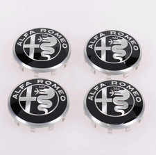 4 Tappi Coprimozzo ALFA ROMEO