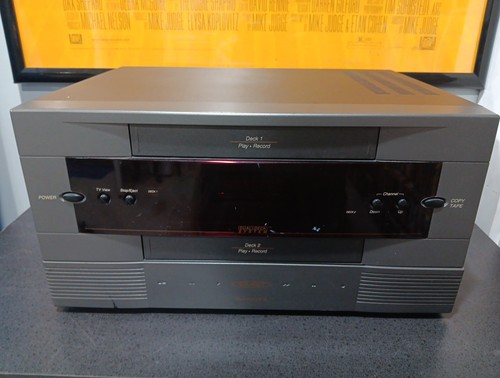 Duplicatore vhs dual deck - vhs,