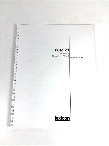 Manuale utente originale