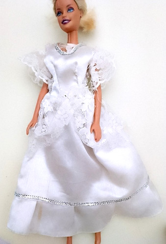 B1094 barbie 90s abito - b1094,