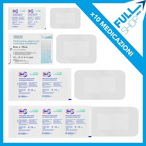 Medicazioni adesive sterili - 10,