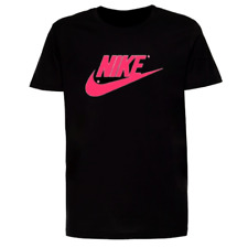 T-SHIRT DONNA NIKE LOGO ROSA