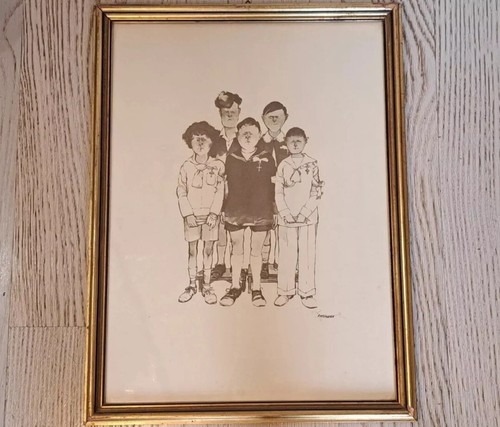 Quadro stampa disegno alberto - quadro, stampa/disegno-alberto