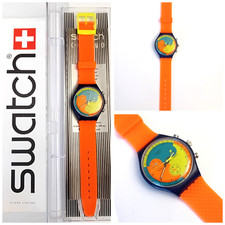 Swatch Chrono White Horses
