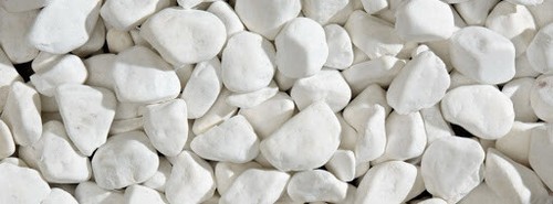 Sassi ciottoli colorati bianco - sassi,