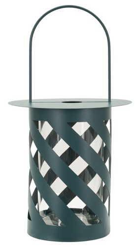 Lanterna saturno ottanio twist - ottanio,