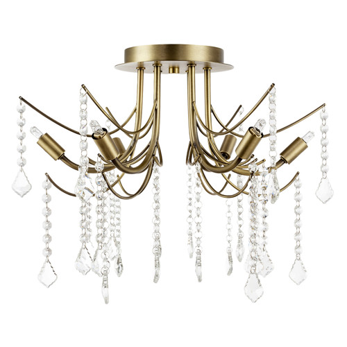 Elegante lampadario semi