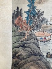 Dipinto antico cinese su seta