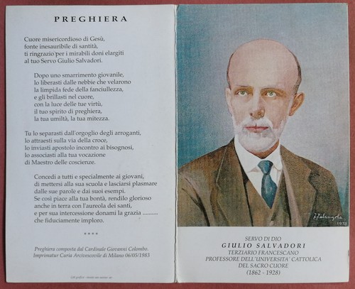 Santino holy card libretto - holy, a