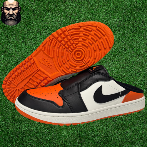 Nike air jordan mule golf - nike, 1