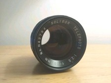 Raro teleobiettivo vintage SOLIGOR 1:2.8 F=105mm obiettivo - per attacco EXACTA EXA 