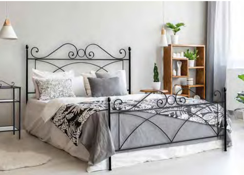 Letto ferro battuto - ferro,