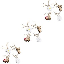  16 stücke Ostern Holz