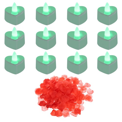 Candele led forma cuore - a,