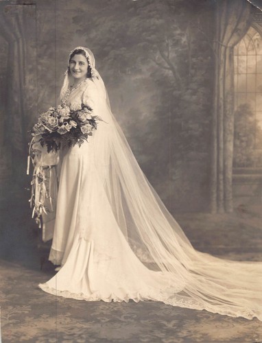 Elegante bella sposa - , donna