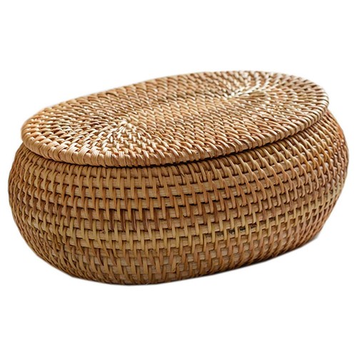 Scatola rattan cestini - in,
