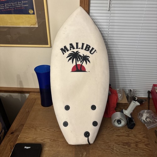 Insegna rum malibu - malibu, espositore