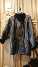 Giacca Cappotto in Pelle