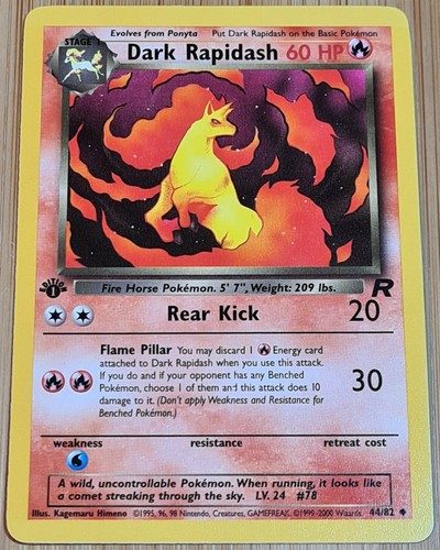 Dark rapidash 82 non - dark, 44/82