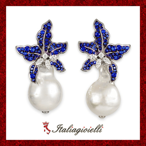Sensuali orecchini zaffiro con - sensuali,