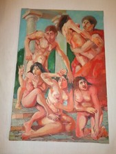 Quadro firmato ENZO PARISI - Anno 1966